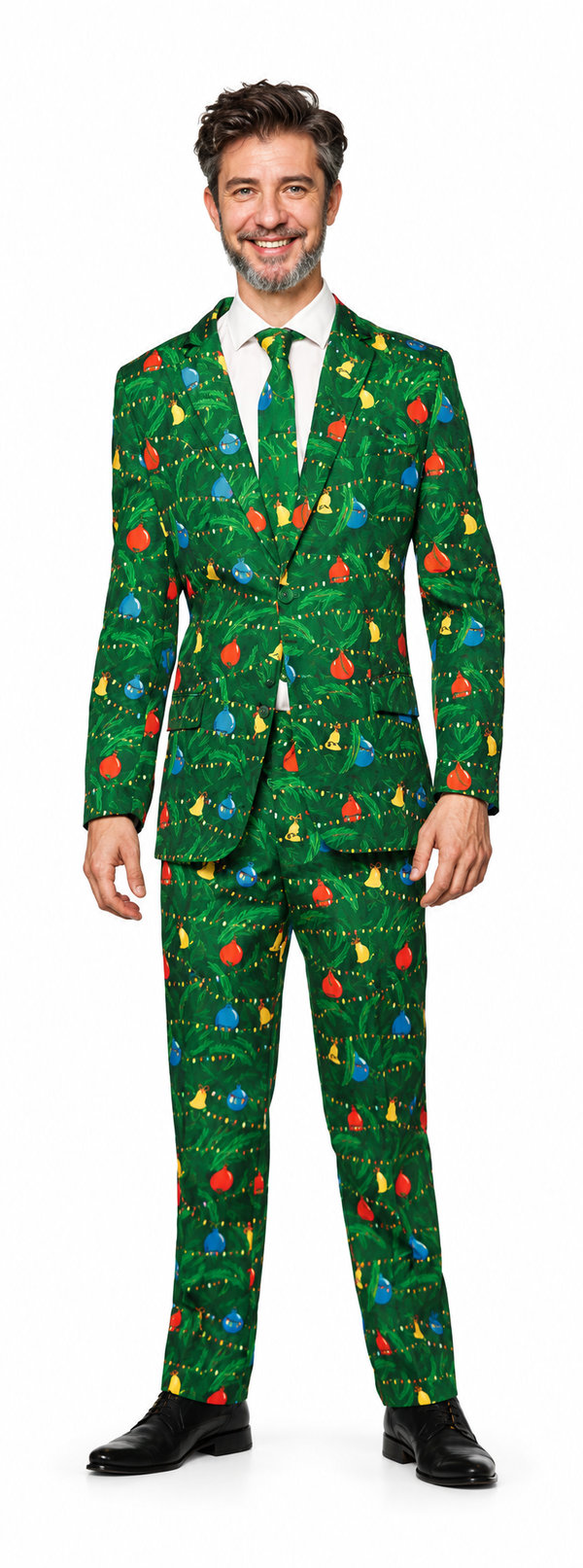 Christmas Suit and Tie Set