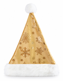 Foil Snowflake Santa Hat