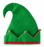 Curvy Elf Hat with Bells