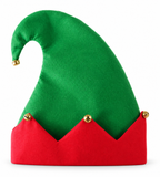 Curvy Elf Hat with Bells