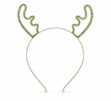Diamante Metal Antler Headband