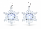 Light-Up Flashing Christmas Earrings