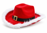 Christmas Cowboy Hat