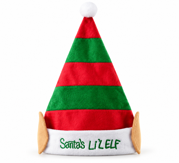 Embroidered Elf Hat with Ears