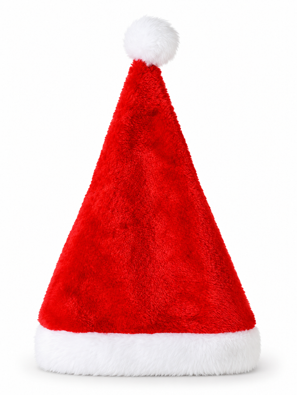 Kids Plush Santa Hat