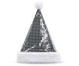 Mirror-Tile Finish Santa Hat