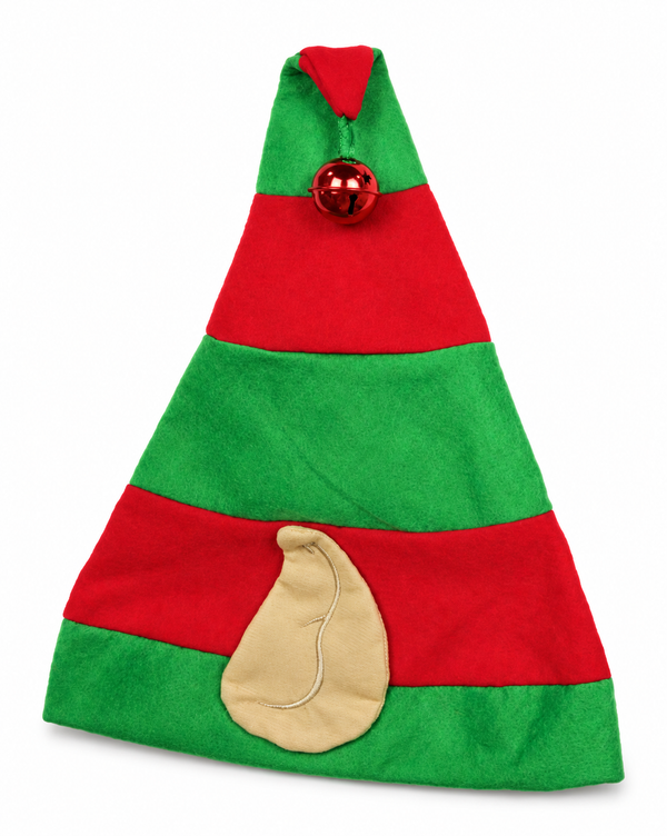 Elf Hat with Ears and Bell