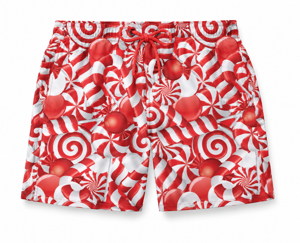 Men's Christmas Hawaiian Board Shorts