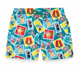 Men's Christmas Hawaiian Board Shorts
