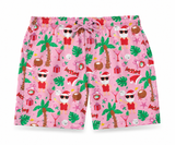 Men's Christmas Hawaiian Board Shorts