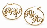 Christmas Hoop Earrings