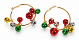 Christmas Hoop Earrings