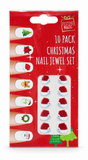Christmas Nail Jewels – 10 Pack