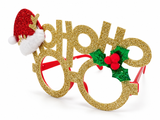 Christmas Glitter Novelty Glasses