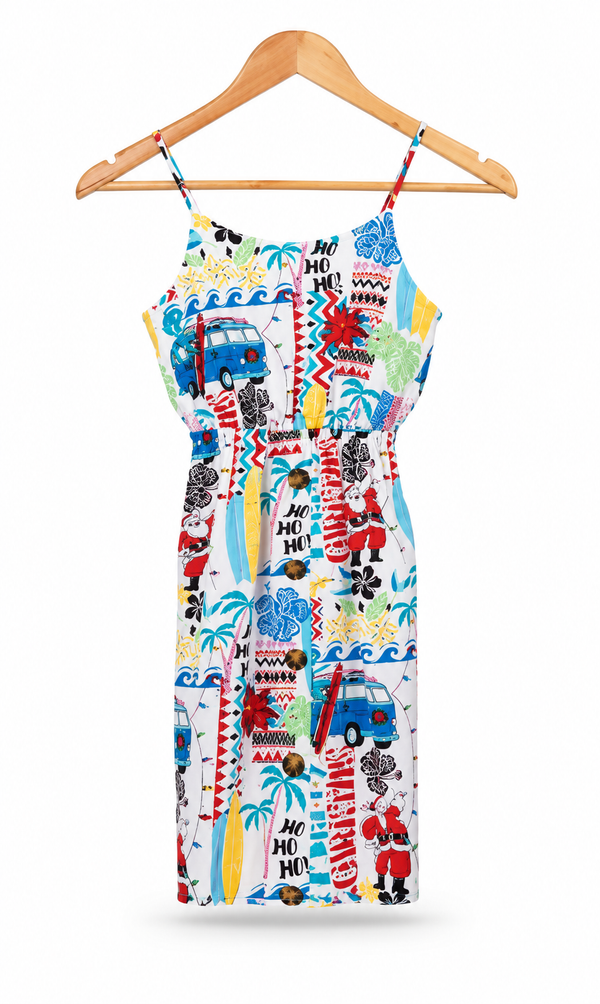Girls' Christmas Hawaiian Dress