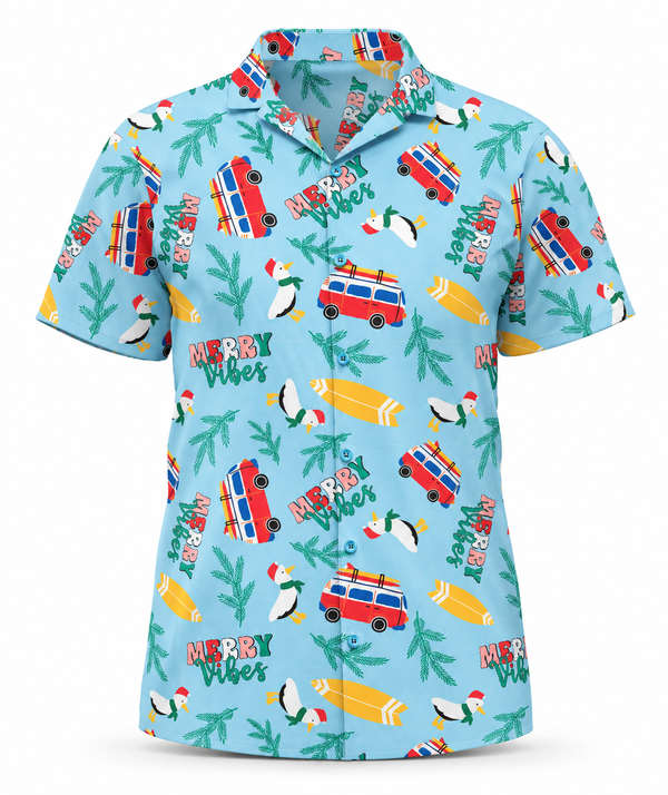 Ladies' Christmas Hawaiian Shirt