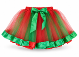 Girls Organza Christmas Tutu – Ages 4–7