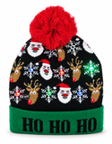 Light-Up Knitted Christmas Beanie