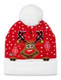 Light-Up Knitted Christmas Beanie