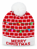 Light-Up Knitted Christmas Beanie