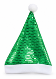 Kids Sequin Santa Hat