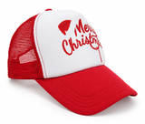 Printed Christmas Trucker Cap