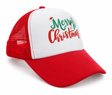 Printed Christmas Trucker Cap