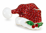 Christmas Diamante Brooch