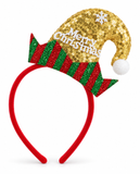 Sequin Christmas Hat Headband