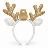Metallic Antler Headband
