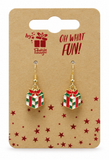 Christmas Dangly Charm Earrings