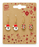Christmas Dangly Earrings – 2 Pairs
