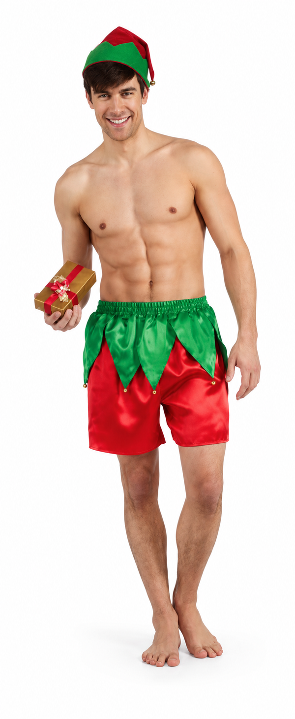 Elf Shorts and Hat Set – 2 Pieces