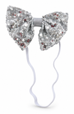 Sequin Christmas Bow Tie