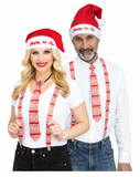 Christmas Hat, Tie and Braces Set – 3 Pieces