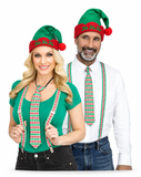 Christmas Hat, Tie and Braces Set – 3 Pieces