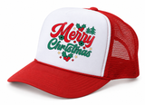 Printed Christmas Trucker Cap