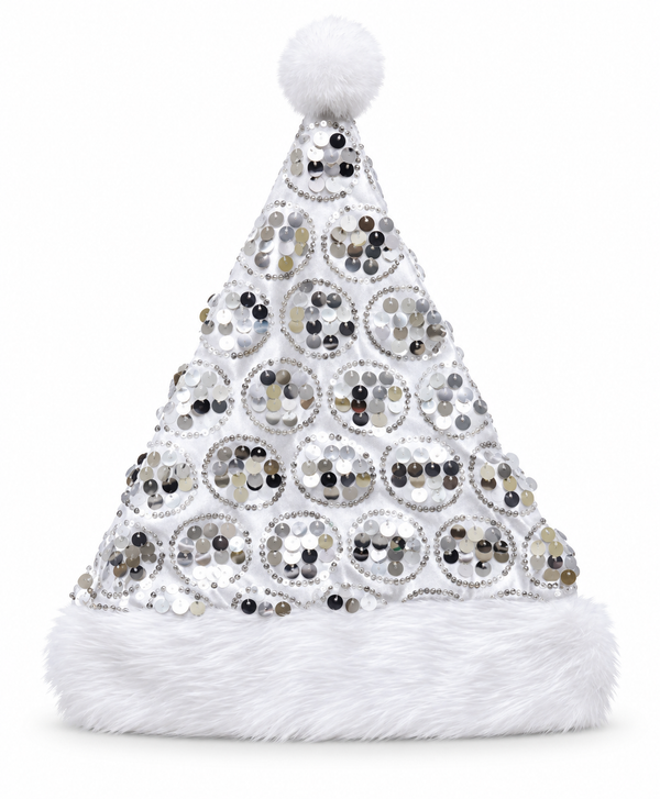 Large-Sequin Santa Hat