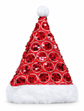 Large-Sequin Santa Hat