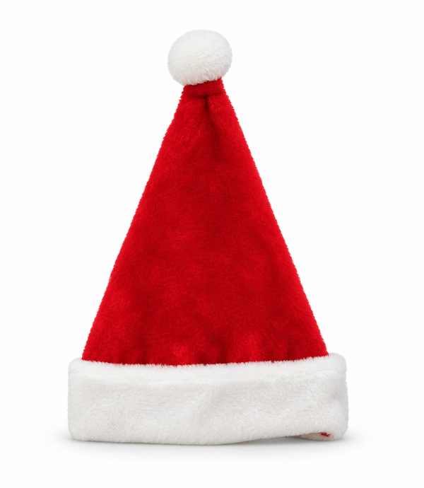Adult Plush Santa Hat
