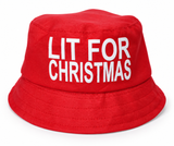 Christmas Slogan Bucket Hat