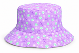 Fully Lined Christmas Print Bucket Hat