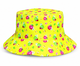 Fully Lined Christmas Print Bucket Hat