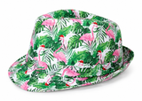 Summer Christmas Print Trilby Hat