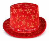 Velvet Christmas Party Hat