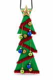 Christmas Tree Tie with Baubles