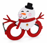 Glitter Christmas Character Glasses