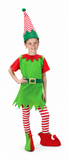 Kids Elf Summer Costume – 5 Piece Set