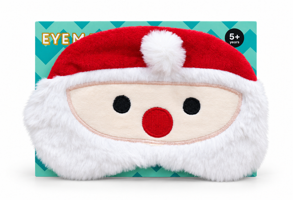 Plush Santa Eye Mask