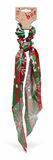 Christmas Long Scarf Hair Scrunchie